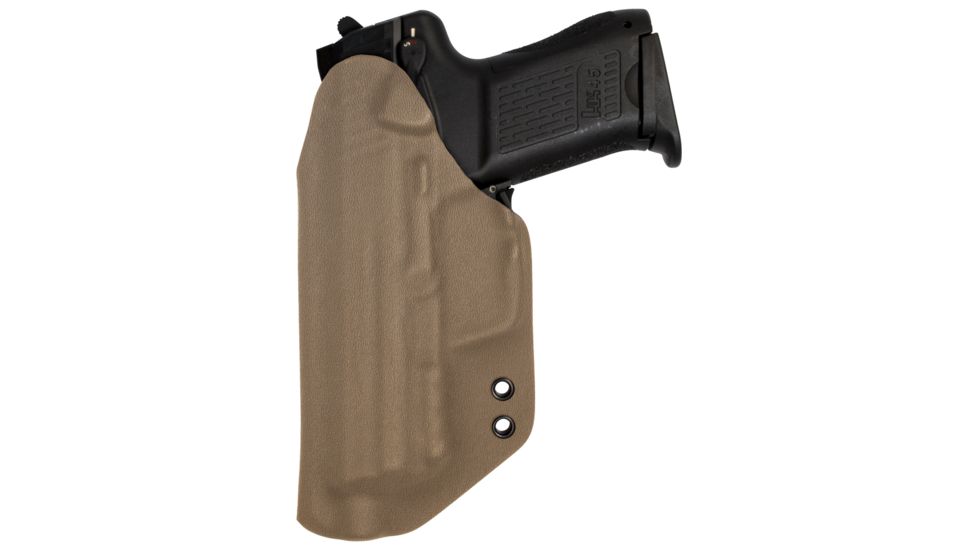 Black Rhino Concealment Concealed Carry IWB Holster System / Glock, Model Glock 20/21, Left Handed Shooter, Cant 0 Degrees, Flat Dark Earth, 191204379686