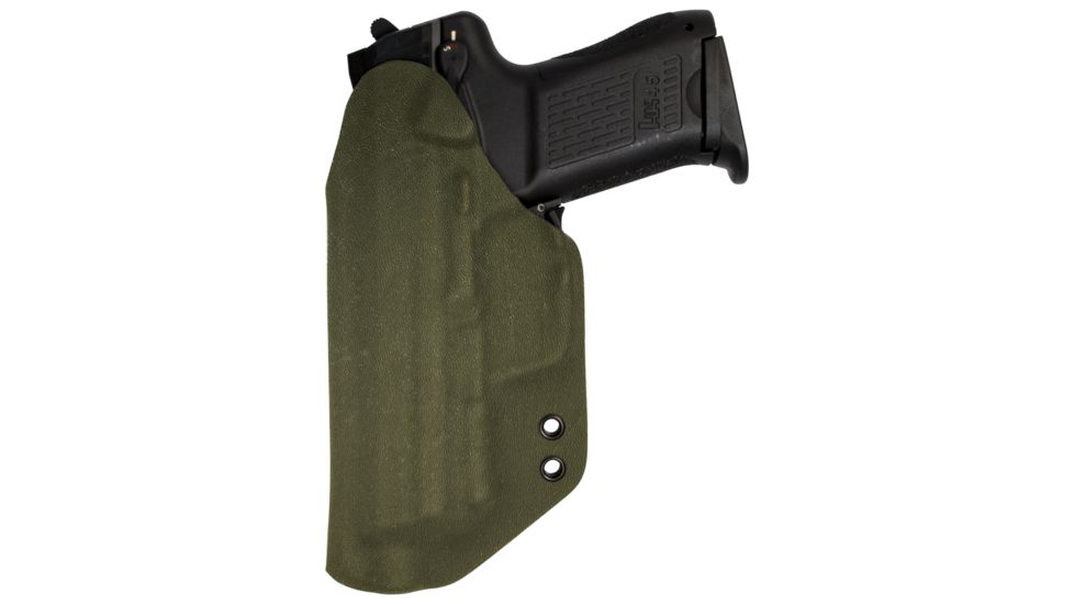 Black Rhino Concealment Concealed Carry IWB Holster System / Glock, Model Glock 20/21, Left Handed Shooter, Cant 0 Degrees, Olive Drab, 191204379785