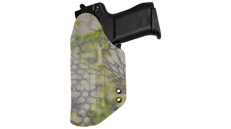 Black Rhino Concealment Concealed Carry IWB Holster System / Glock, Model Glock 20/21, Left Handed Shooter, Cant 0 Degrees, Kryptek Altitude, 191204379693