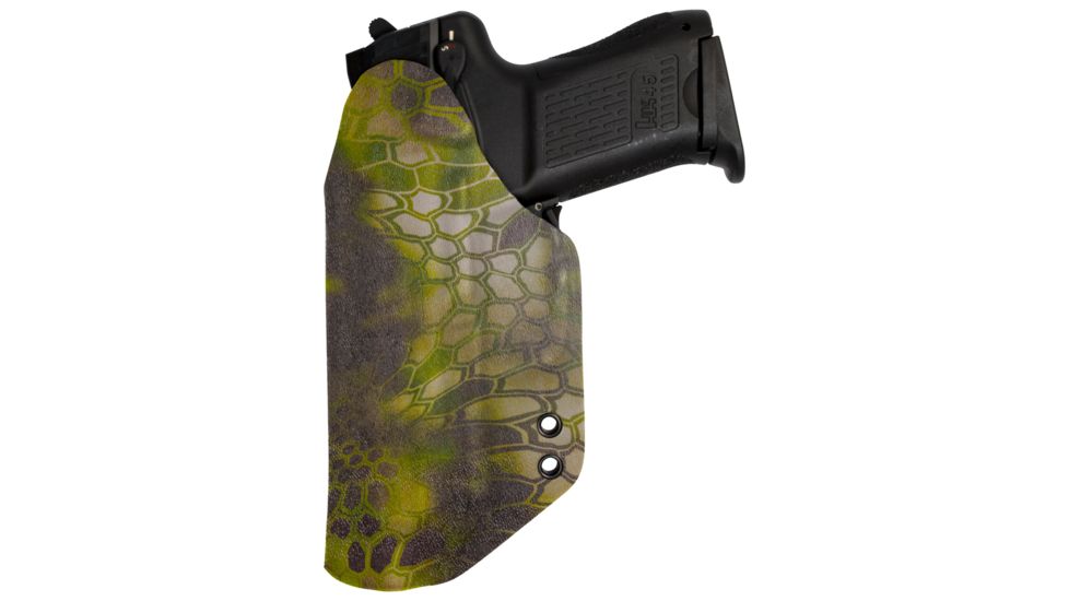 Black Rhino Concealment Concealed Carry IWB Holster System / Glock, Model Glock 20/21, Left Handed Shooter, Cant 0 Degrees, Kryptek Mandrake, 191204379716