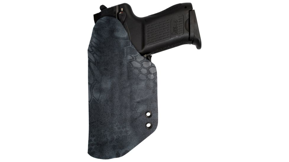 Black Rhino Concealment Concealed Carry IWB Holster System / Glock, Model Glock 20/21, Left Handed Shooter, Cant 0 Degrees, Kryptek Typhon, 191204379754