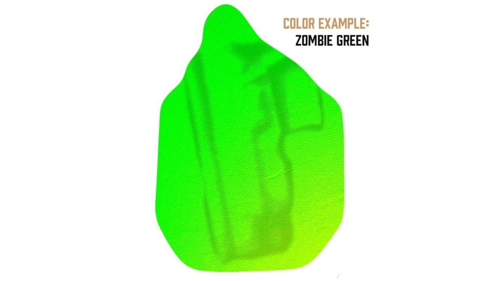 Black Rhino Concealment Trigger Guard Holster / S&amp;W, Model S&amp;W .380 w/ Laser, Zombie Green, 191204846645