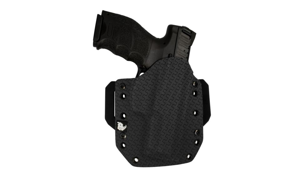 Black Rhino Concealment Tactical Carry Holster System w/ Light Holster - Glock, Model Glock 29/30 Gen 4, Left Handed Shooter, Cant 0 Degrees, Basketweave, 191204341157