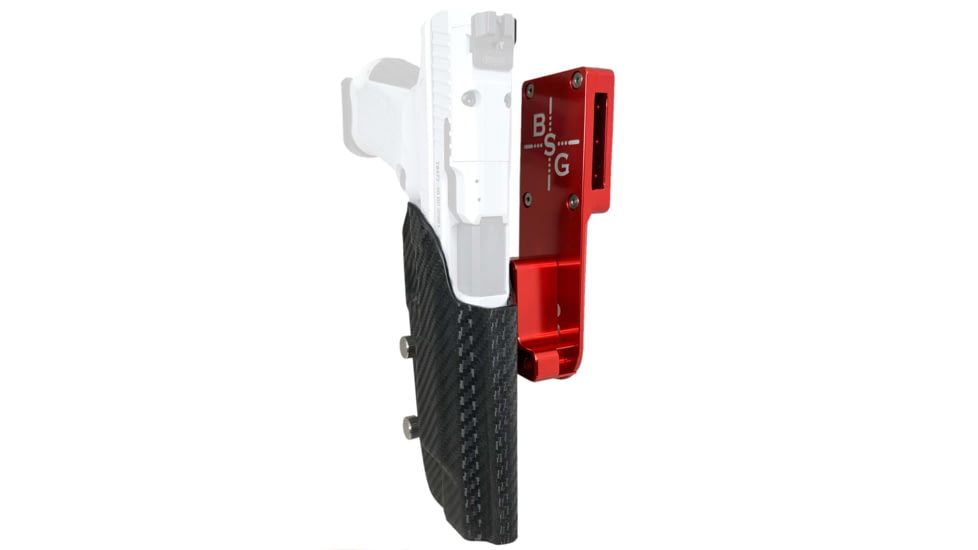 Black Scorpion Outdoor Gear Canik METE SFX Pro Heavy Duty Competition Holster, Left, Red/Carbon Fiber, HCD2-USPSABS-CANIKSFXCFLH