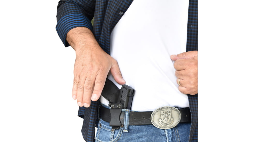 Black Scorpion Outdoor Gear CZ P-10 C IWB Kydex Holster, Right Hand, Carbon Fiber, HC11-IWB01-SCOSCZP10-CFRH