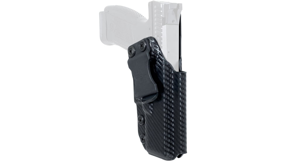 Black Scorpion Outdoor Gear CZ P-10 C IWB Kydex Holster, Right Hand, Carbon Fiber, HC11-IWB01-SCOSCZP10-CFRH