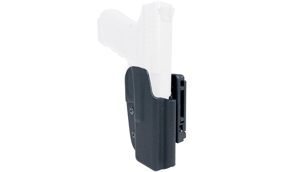 Black Scorpion Outdoor Gear Glock 19, 19X, 23, 32 Pro IDPA Competition Holster, Right, Black, HC03-IDPA-GL19BKRH