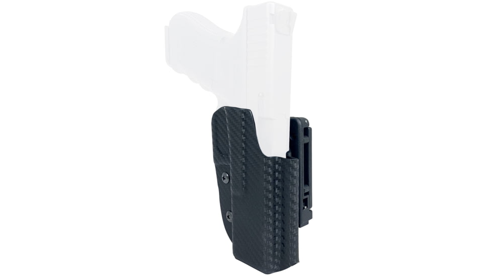 Black Scorpion Outdoor Gear Glock 19, 19X, 23, 32 Pro IDPA Competition Holster, Right, Carbon Fiber, HC03-IDPA-GL19CFRH