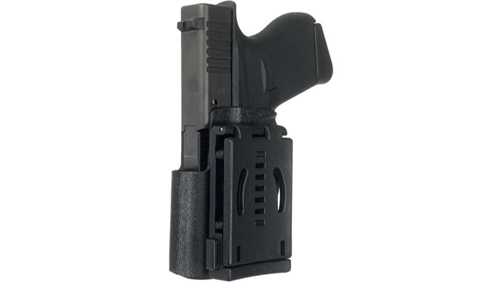 Black Scorpion Outdoor Gear Glock 42, 43, 43X Pro IDPA Holster, Left Hand, Black, HC03-IDPA-GL43-BKLH
