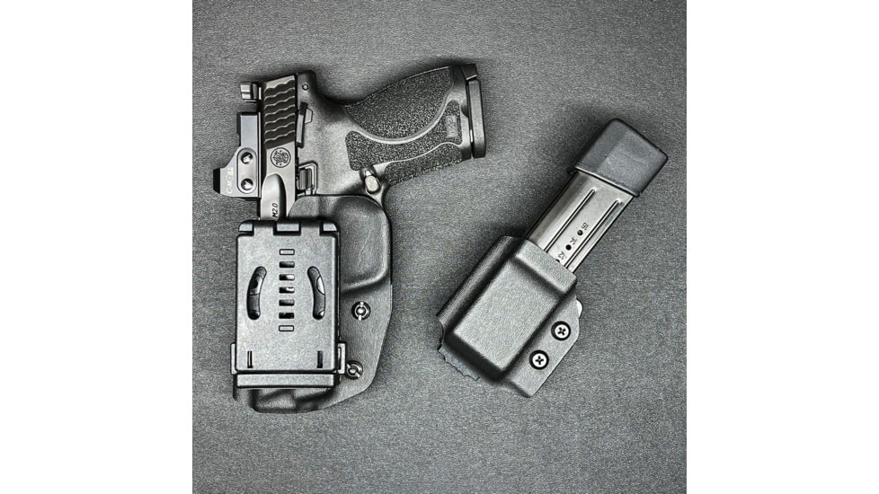 Black Scorpion Outdoor Gear Glock 42, 43, 43X Pro IDPA Holster, Left Hand, Black, HC03-IDPA-GL43-BKLH