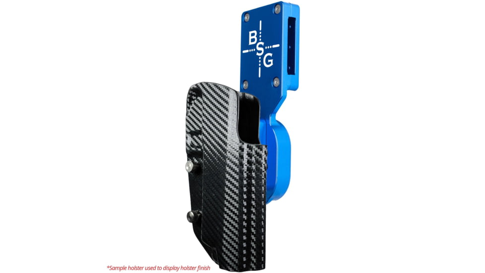 Black Scorpion Outdoor Gear Pro Heavy Duty Competition Kydex OWB Holster, Springfield Armory Prodigy 5in w/ X300  , Right Hand, Blue Shell Carbon Fiber, HCD3-USPSABS-PRODI5X300-CF