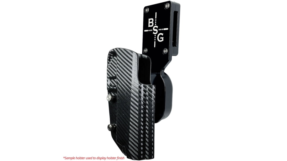 Black Scorpion Outdoor Gear Pro Heavy Duty Competition Kydex OWB Holster, Canik SFx Rival, Right Hand, Black Shell Carbon Fiber, HCD1-USPSABS-SFXRIVALCFRH