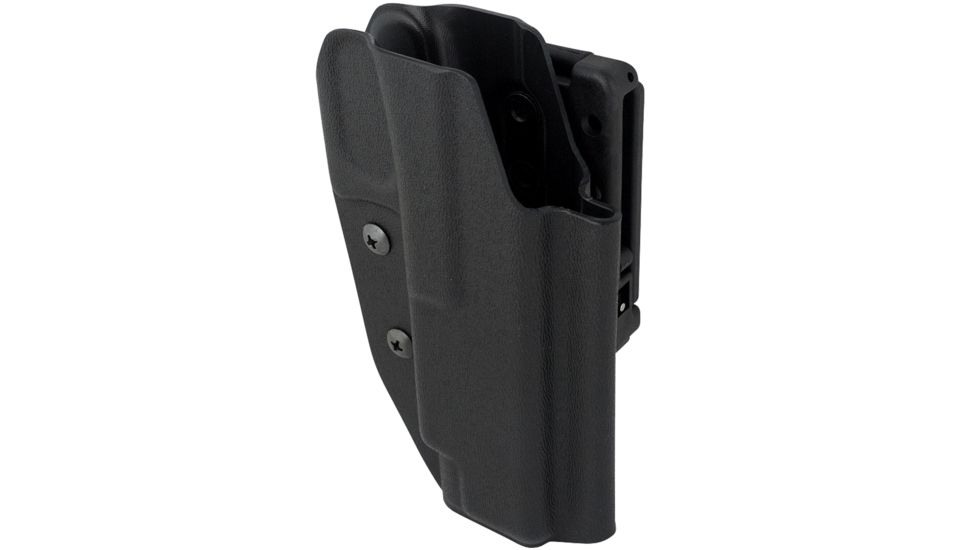 Black Scorpion Outdoor Gear Pro IDPA Competition Holster, Right Hand, GLOCK 17/ 19/ 19X/ 22/ 45, 4.02 - 4.49in Barrel, 1.5 - 1.75in Belts, Kydex, Black, HC03-IDPA-GL17BKRH