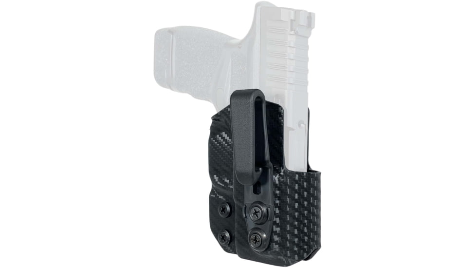 Black Scorpion Outdoor Gear SPRINFIELD HELLCAT OWB Kydex Holster, Right, Black, HC24-OWBCONCEL-HELLCATBKRH