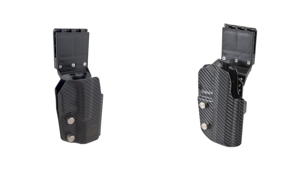 Black Scorpion Outdoor Gear USPSA Pro Competition Holster, Black, Carbon Fiber