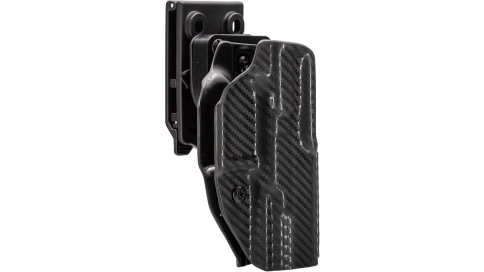 Black Scorpion Outdoor Gear Walther Pdp 4.5in OWB Quick Release IDPA Holster, Right Hand, Carbon Fiber, HC28-QRDP-WALTHERPDPCFRH