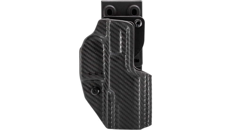 Black Scorpion Outdoor Gear Walther Pdp 4.5in OWB Quick Release IDPA Holster, Right Hand, Carbon Fiber, HC28-QRDP-WALTHERPDPCFRH