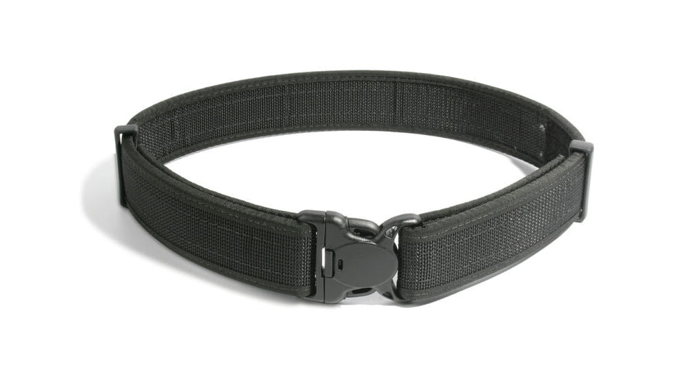 BlackHawk 2.25 in Reinforced Web Duty Belt, Black, Medium, 44B11MDBK