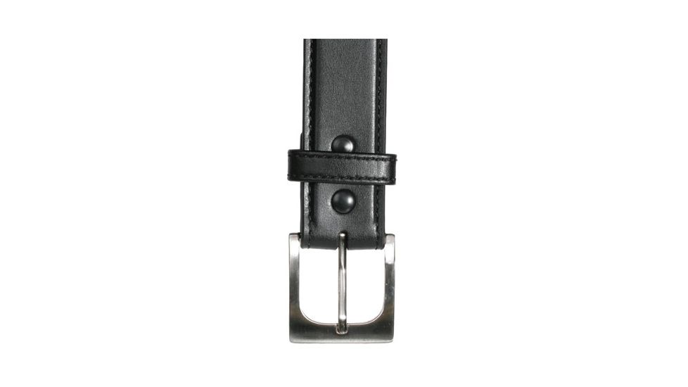 BlackHawk 4113 CQC Pistol Belt, Black, 30in waist, Plain Finish, Brush Nickel Buckle 411330PBK