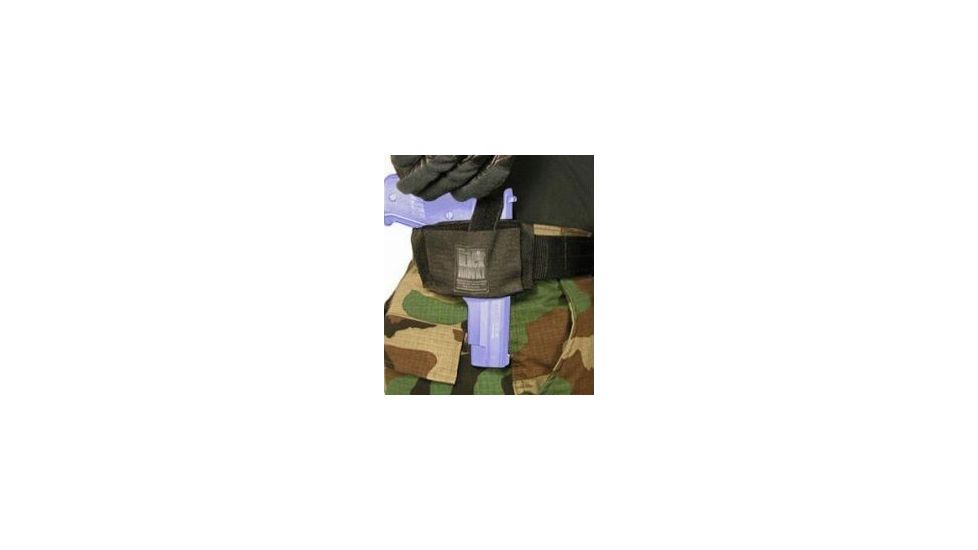 BlackHawk Ambidextrous Flat Belt Holster Black 40FB02BK