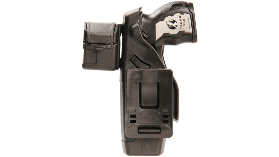 BlackHawk Duty Holster Taser Matte Finish, Left, 44HT00BK-L