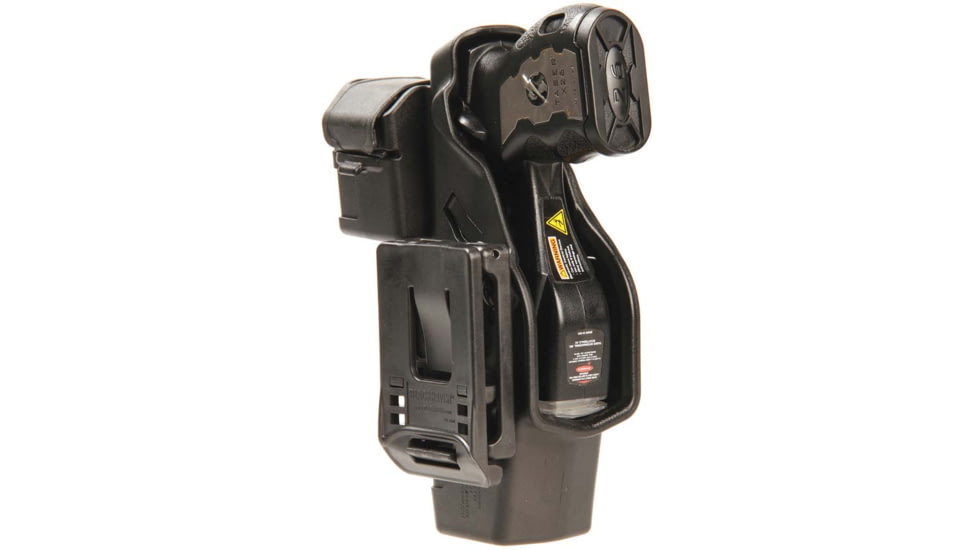 BlackHawk Duty Holster Taser Matte Finish, Left, 44HT00BK-L