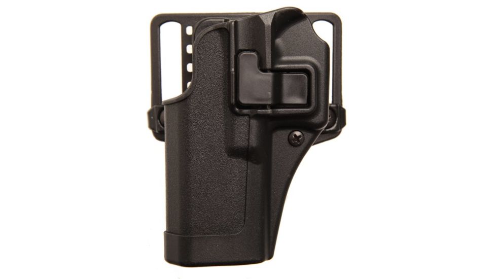 Blackhawk Serpa CQC Concealment Holster with Matte Finish w/Belt Loop and Paddle, Matte Black, Left Hand, Smith &amp; Wesson M&amp;P Shield, 410563BK-L