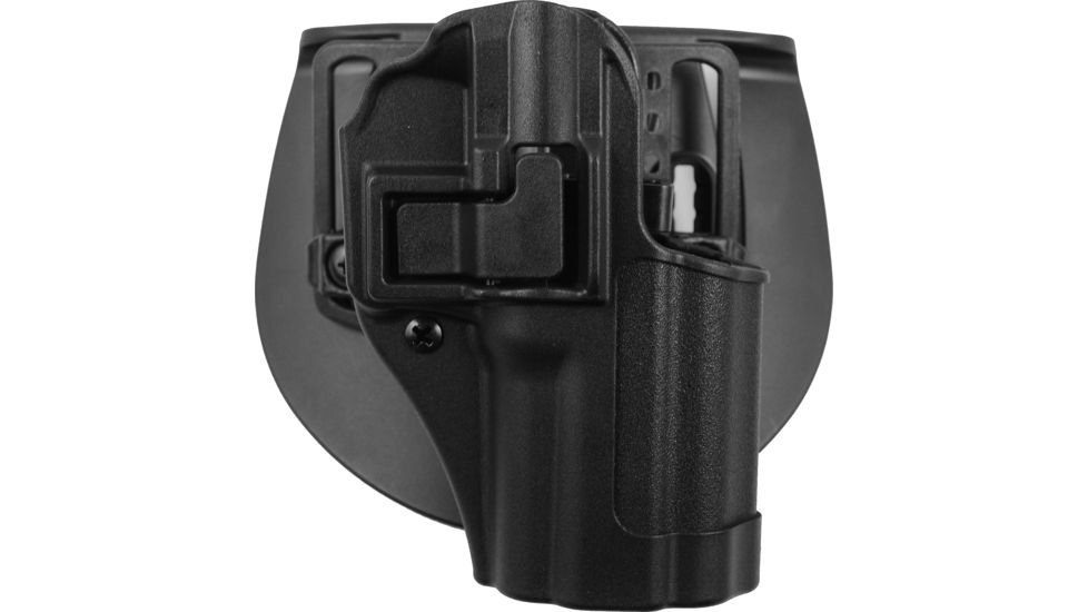 Blackhawk Serpa CQC Concealment Holster with Matte Finish w/Belt Loop and Paddle, Matte Black, Right Hand, HK SFP9/VP9/VP40, 410579BK-R