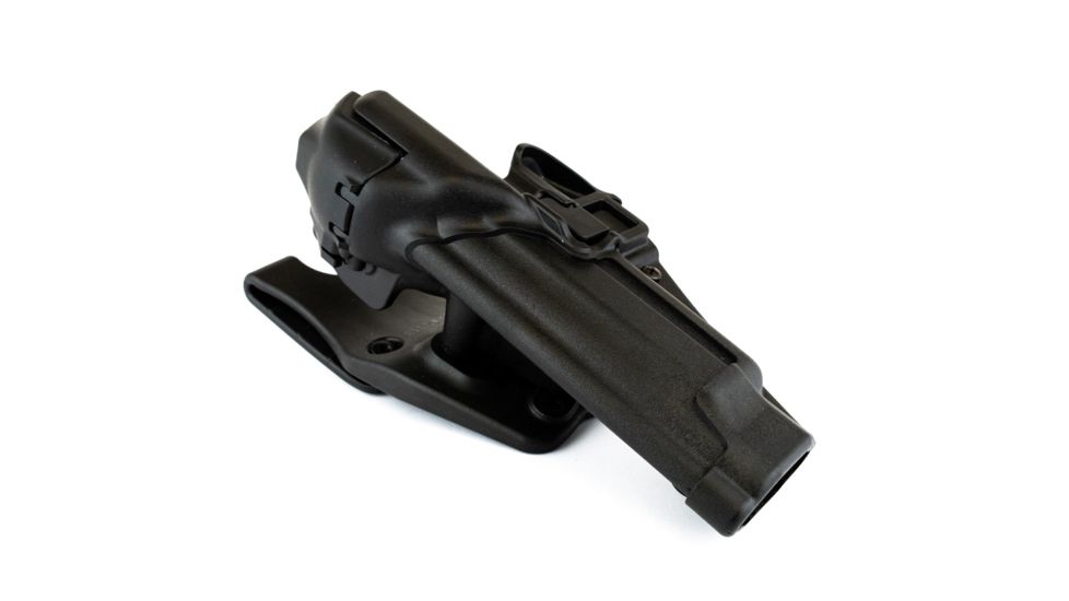 Blackhawk SERPA Level 3 ALS Duty Holster, Left Hand, Black, Matte - Beretta 92/96 w/ or w/o Rails 44H104BK-L