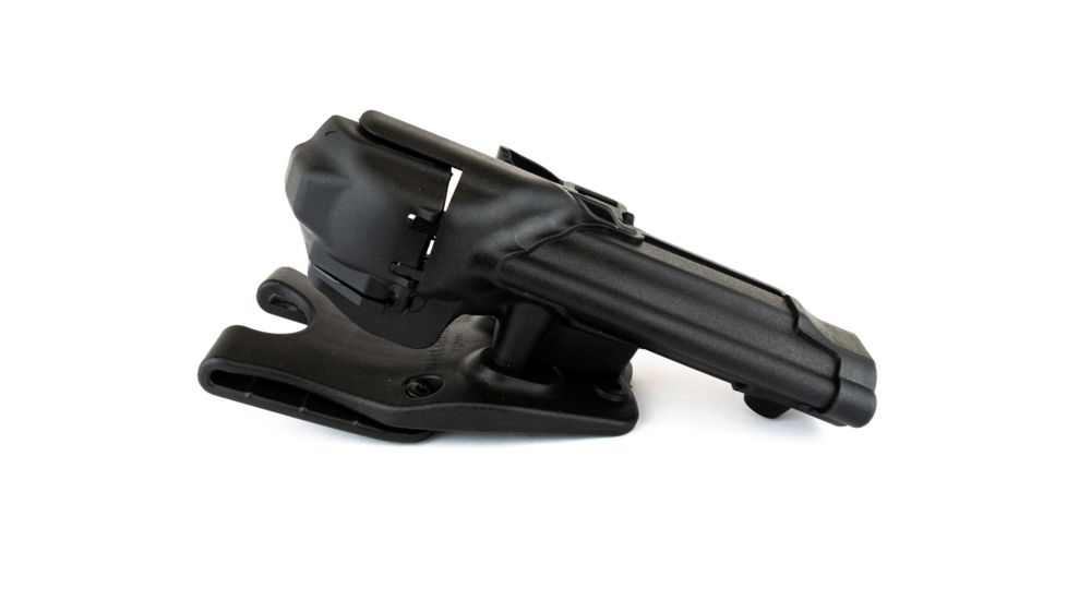 Blackhawk SERPA Level 3 ALS Duty Holster, Left Hand, Black, Matte - Beretta 92/96 w/ or w/o Rails 44H104BK-L