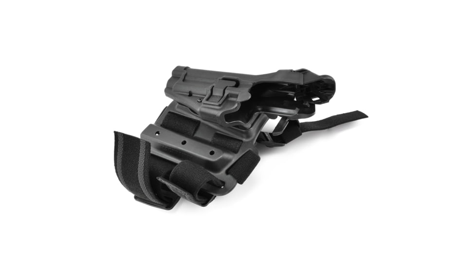 Blackhawk SERPA Tactical Level 3 Thigh Holster, Black, Left Hand, Sig 220/226/228/229