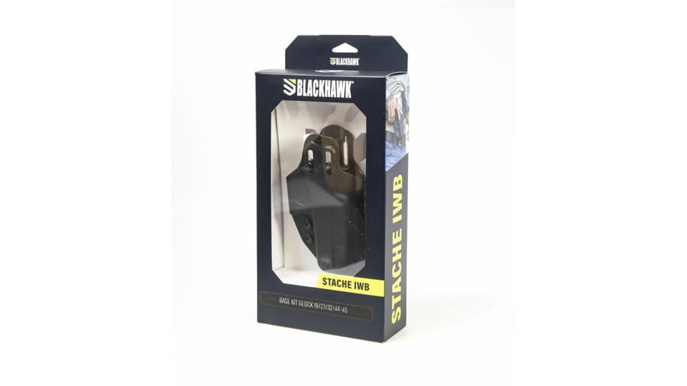 BlackHawk Stache IWB LB Holster for Glock 43x/48, Base Kit, Black, 416476BK