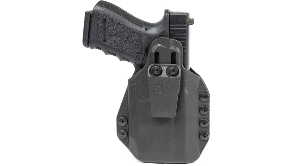 BlackHawk Stache Polymer IWB Holster Base Kit, Glock 26/27/33, Ambidextrous, Black, 416001BK