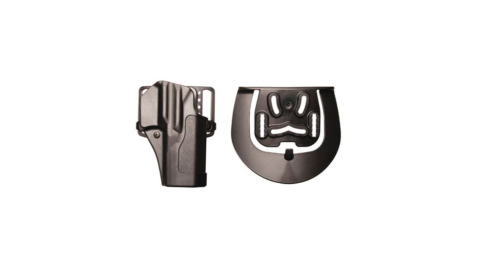 BlackHawk Standard CQC Holster Smith &amp; Wesson M&amp;P Shield Matte Black Left Hand