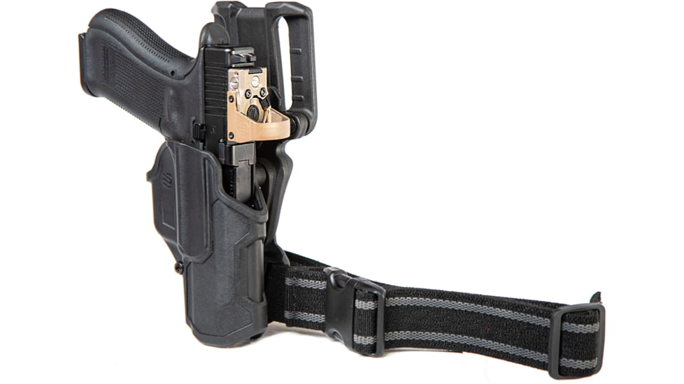 BlackHawk T-Series L2C Overt for Colt 1911, Right Hand, Black, 411703BKR