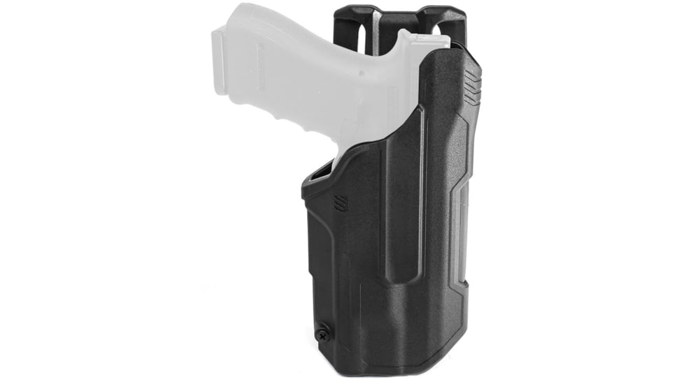 BlackHawk T-series L2d Glock 21 Tlr 1/2 Glock 20/21/37/38 &amp; S&amp;w M&amp;p W/o Safety, Rh, Plain - 44N213BKR