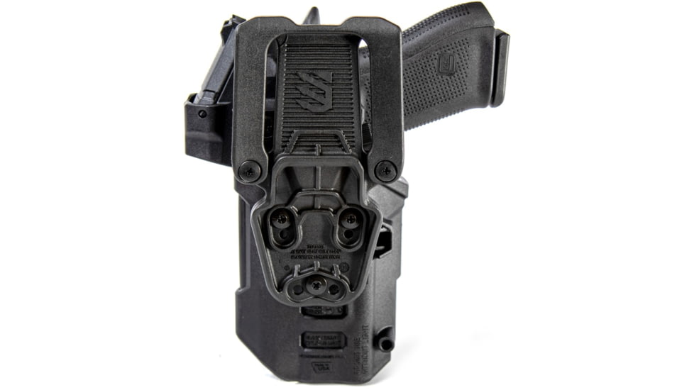 BlackHawk T-series L2d Lb Black Rds Glock 17/19/22/23/31/32/45/47 W/tlr 1/2 Lh Box, Plain - 44NB00BKL