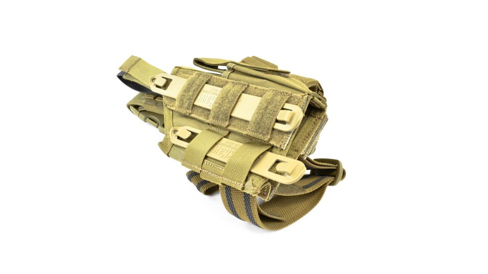 BlackHawk Tactical Omega VI Ultra Universal Modular Light Holster, Coyote Tan - Full Size Auto Pistols