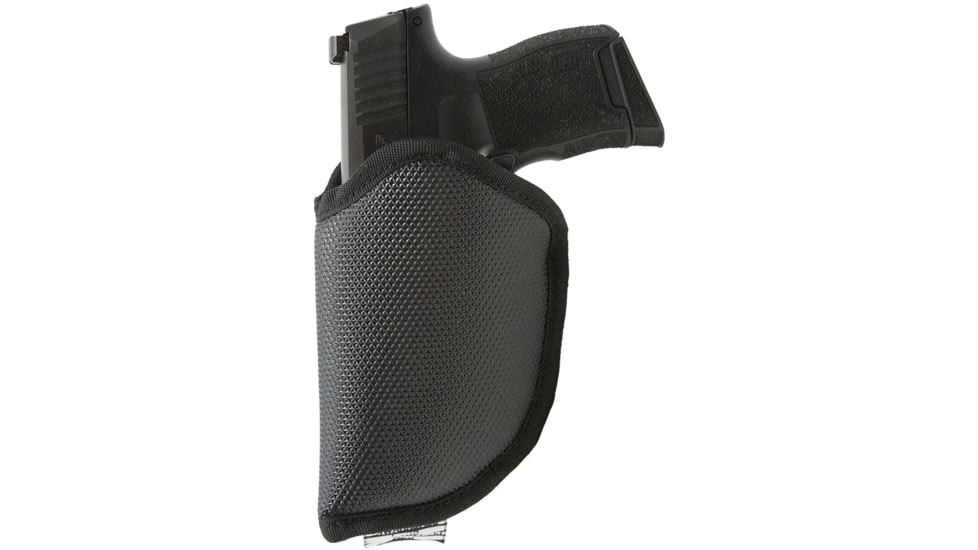 BlackHawk Tecgrip Formlok IWB Moldable Holster, Black Nylon, Sig P320 Compact/M18, Glock 19, S&amp;W M&amp;P Compact 9/40, Sig P229, CZ P10-C, Size 6, Ambidextrous, 40LP06BK
