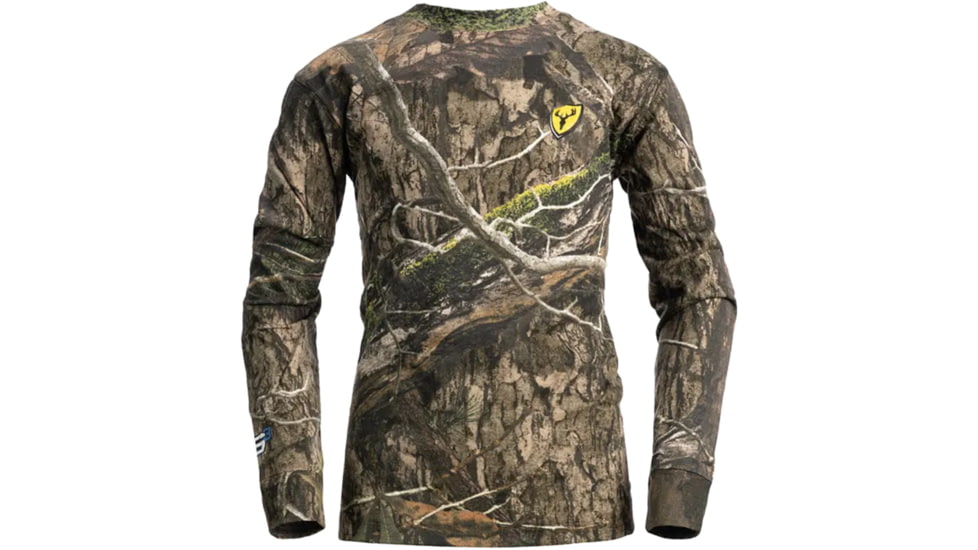 Blocker Outdoors Youth Fused Cotton Long Sleeve Shirt - Mens, MO Country DNA Medium, 1409125
