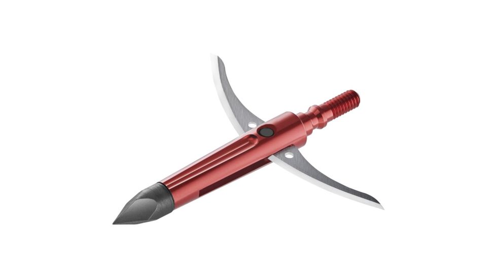 BloodSport Night Fury Crossbow Extreme Chisel Tip 100 grain, Red, Pack of 3, 10099