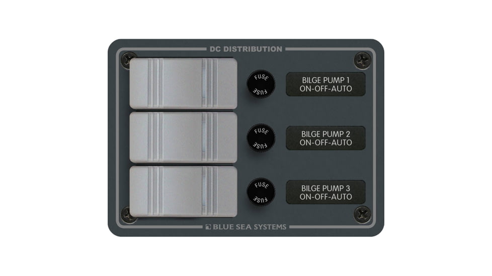 Blue Sea Systems Contura 3 Bilge Pump Control Panel