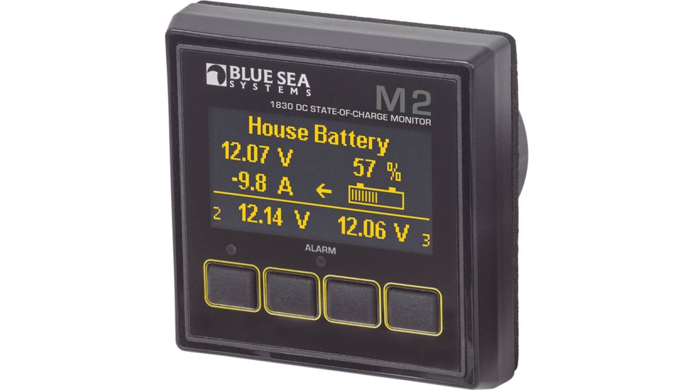 Blue Sea Systems M2 DC SoC State of Charge Monitor 1830 54762