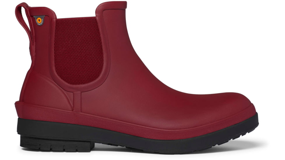 Bogs Amanda Plush II Chelsea Shoes - Womens, Cranberry, 7, 72703-608-7