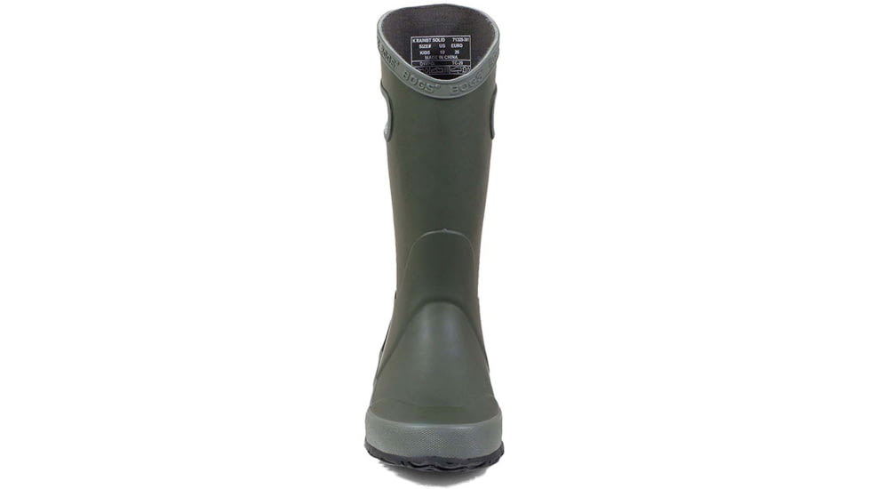 Bogs Rainboot Solid Shoes - Kids, Dark Green, 9, 71325-301-9