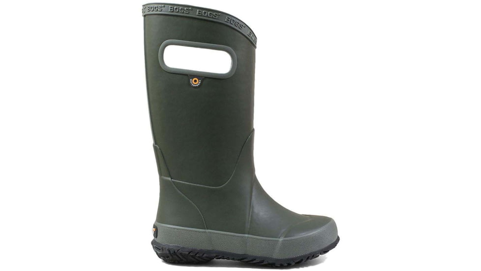 Bogs Rainboot Solid Shoes - Kids, Dark Green, 9, 71325-301-9