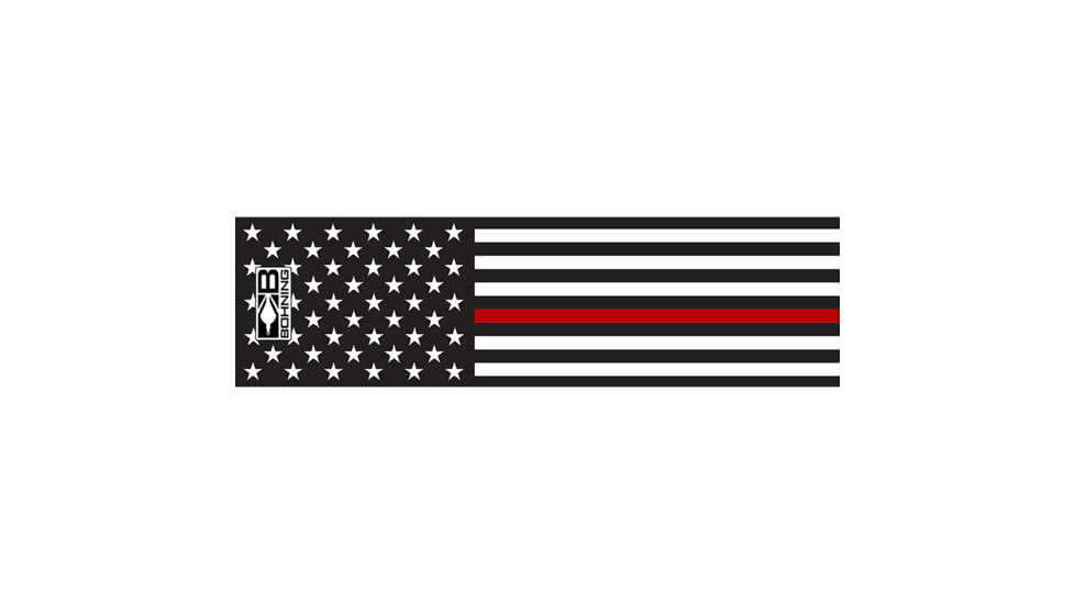 Bohning Arrow Wraps First Responder 7 in, Standard, 13 Pk, Red/Black, 501041FR