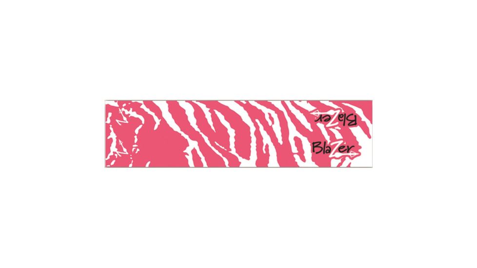Bohning Blazer Arrow Wrap, Pink/White Tiger 4 in. 13 pk. 501001PWT