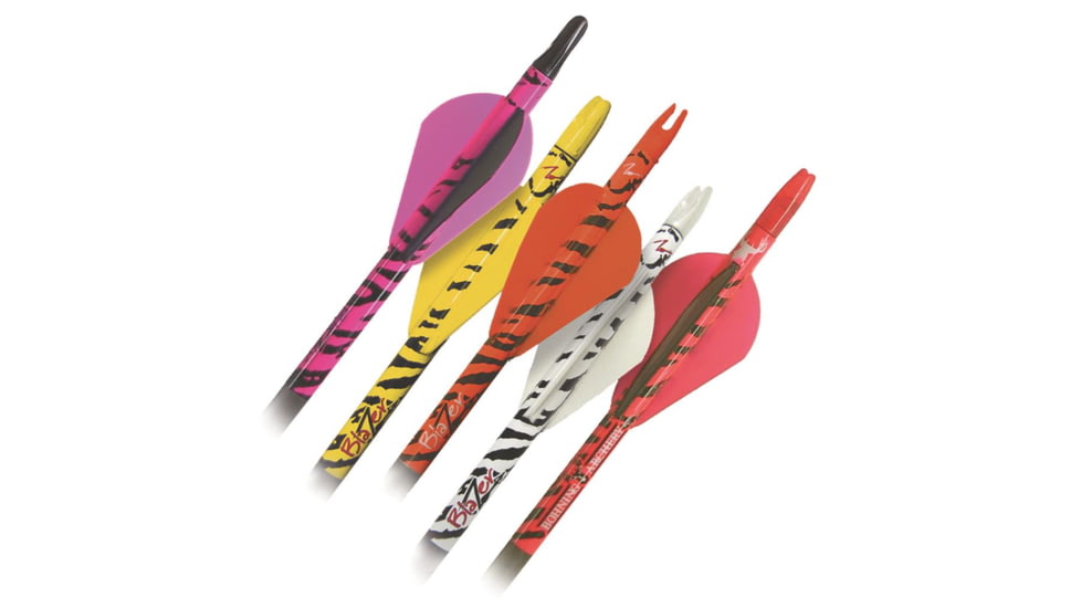Bohning Blazer Arrow Wrap, White Tiger 4 in. 13 pk. 501001WT