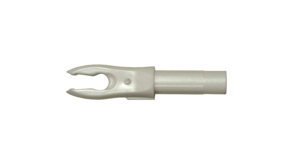 Bohning Blazer F Nock, White 12 pk. 10141WH